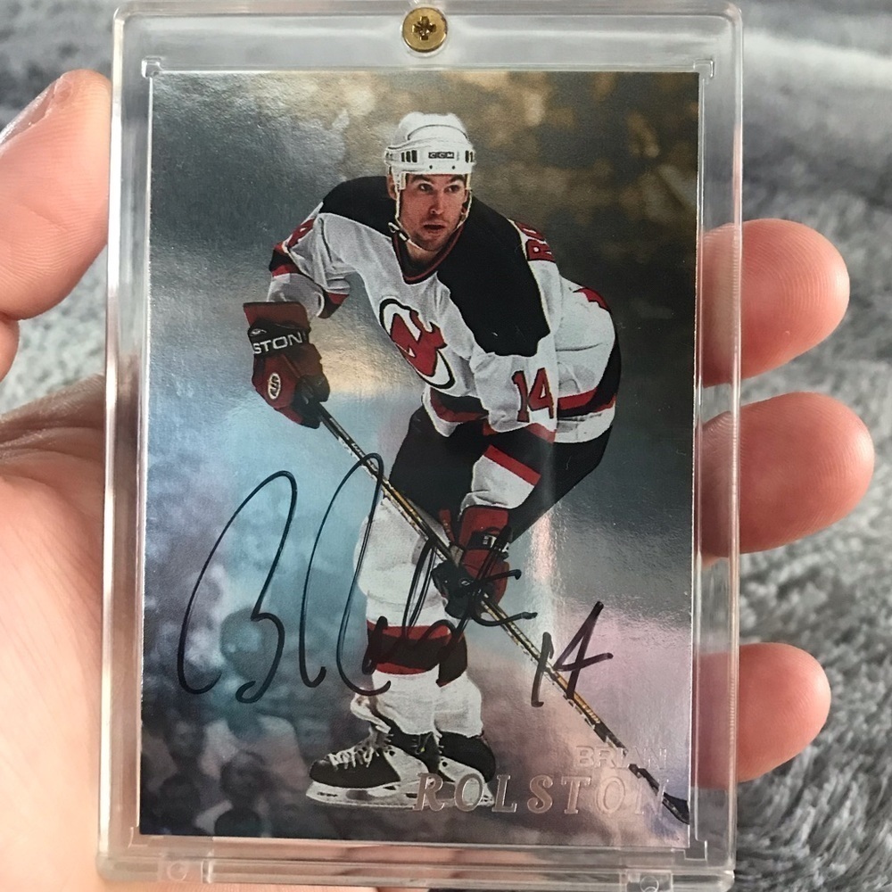 Brain Rolston NHL Autograph Card